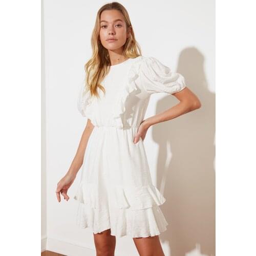 Trendyol Flounces Dress TWOSS21EL2152