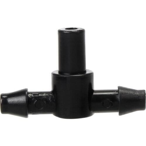 25PCS 1/4'' BARB TEE CONNECTOR FOR MICRO SPRINKLER GREENHOUSE MICRO GARDEN IRRIGATION FITTINGS Tubing Hose Accessories Joint