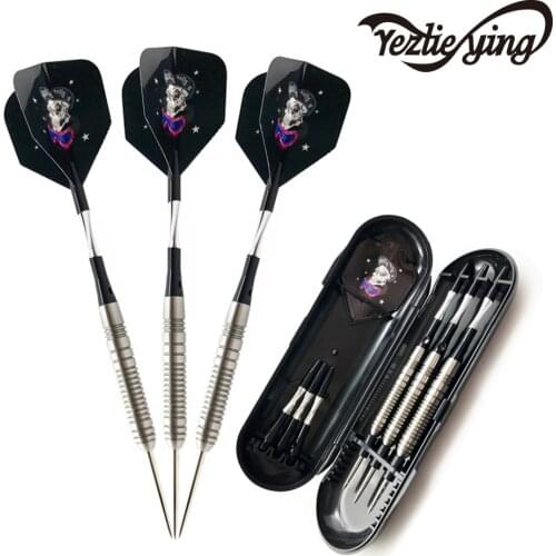 3PCS Darts Professional Tungsten Indoor Sports Darts 23g Tungsten Flights Set Steel Tip Dardos