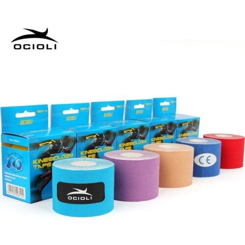 5M*5CM Kinesiotaping Athletic Kinesiology Tape Sport Taping Strapping Good Quality Football Knee Muscle Kinesiotape Strappin