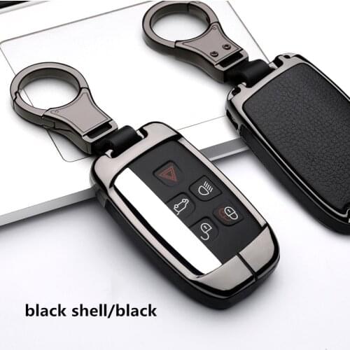Zinc Alloy Key Case Shell New CarKey Cover Set For Land Rover Range Rover Sport Evoque Freelander2 For Jaguar XF XJ XJL XE C-X16