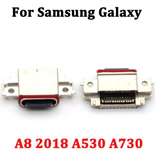 10pcs For samsung Galaxy A8 2018 Duos SM-A530F SM-A530DS A530 Type-C micro mini USB Connector jack socket Dock Charging Port