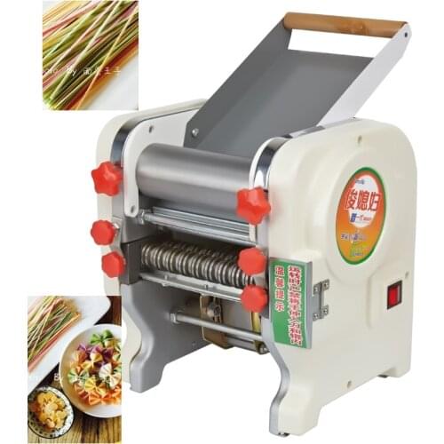 Free shipping Stainless Steel Electric Pasta Noodle Press wrappers automatic noodle maker Commercial Machine