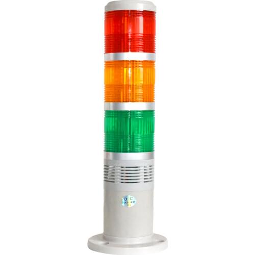 CNWX Diameter 50mm Multi-Layer Tri Color Tower Lamp MA50-3T-D-J With Buzzer