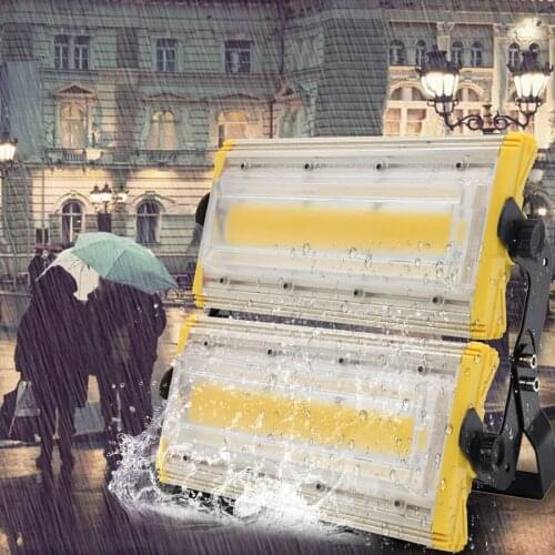 Newest 30W 50W 100W 150W 200W LED Waterproof Floodlights Outdoor IP66 Aluminum COB Porch Garden street Led spotlight Floodlights