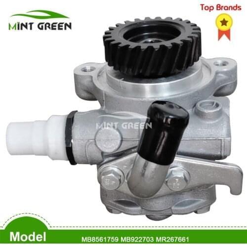 For Mitsubishi pajero 4M40 V26 V36 V46 2.8L NEW Power Steering Pump MB8561759 MB922703 MR267661 steering pump