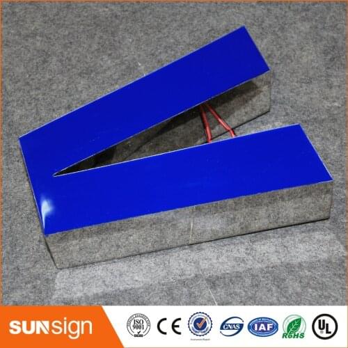 Wholesale advertising channel letter signs design fonts 3d letters