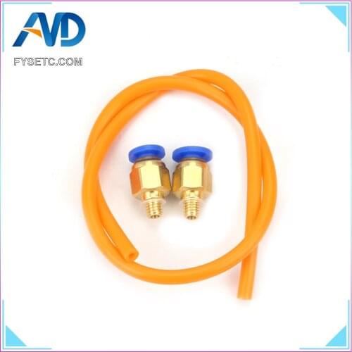 Prusa i3 MK2.5/MK3 Multi Materials 2.0 Upgrade Kit Pneumatic Fittings + PTFE Bowden Tube ID 1.9mm OD 4mm Cloned Capricornus Tube