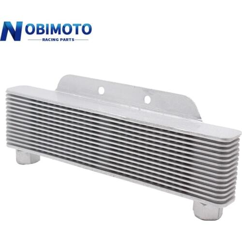 Universal Motorcycle Oil Cooler Engine Transmission Oil Cooler Radiator Cooling Radiators 238mm 15-Row Accessory