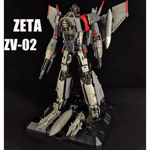 ZETA Transformation Thunder Warrior Blitzwing ZV02 ZV-02 Airplane Model Action MPM Ratio Figure Robot KO Toys