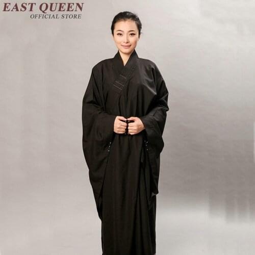 Buddhist monk robes women buddhist monk clothing shaolin uniform zen clothing KK1287 C