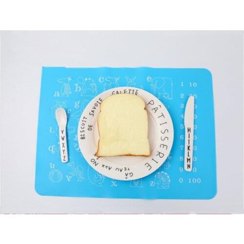 1PC Animal Letter Silicone Baking Mat Pizza Dough Maker Pastry Kitchen Cooking Tools Utensils Bakeware Accessories LB 357