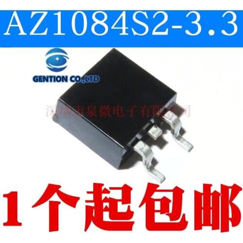10PCS AZ1084S2 3.3 AZ1084S2 3.3 e1 MOS field effect tube TO-263 in stock 100% new and original