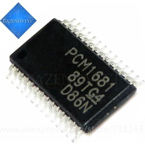 5pcs/lot PCM1681PWPRG4 PCM1681PWPR PCM1681PWP PCM1681 HTSSOP-28 In Stock