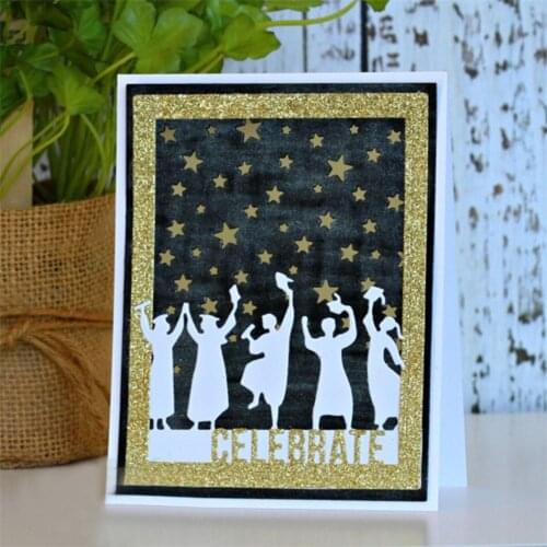 Graduate Celebration Metal Die Cuts Cutting Dies For Scrapbooking Embossing Decorative Crafts DIY Paper Cards