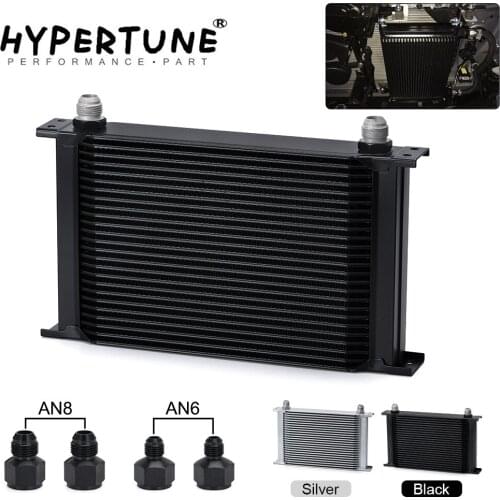 Hypertune - 25 ROW AN-10AN UNIVERSAL OIL COOLER ENGINE TRANSMISSION OIL COOLER KIT HT7025