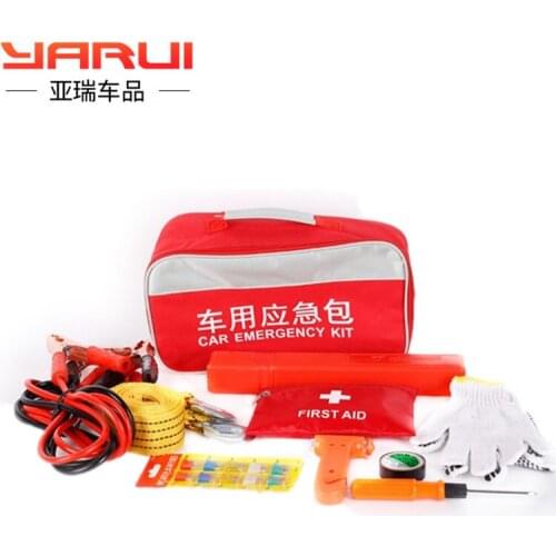 Customizable Auto Emergency package set self-driving products car fire Extinguisher vehicle Rescue Kit First aid