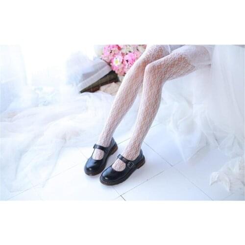 Sexy Women Tights Rose Flower Lace Mesh Tights Women Hollow Out Woman Pantyhose Stockings B754