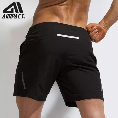 AIMPACT Mens Summer Fitness Shorts Men Jogger Casual Gyms Training Sports Shorts Bodybuilding Quick Dry Workout Beach Sportwears