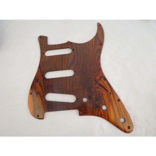 Cordia dichotoma STRAT GUITAR GUITAR SSS Pickguard #3973