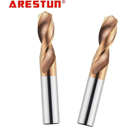 Drill bits tungsten carbide metals Arestun CNC HRC 58set of drill metals guide confirmation For sharpening metal drills bit