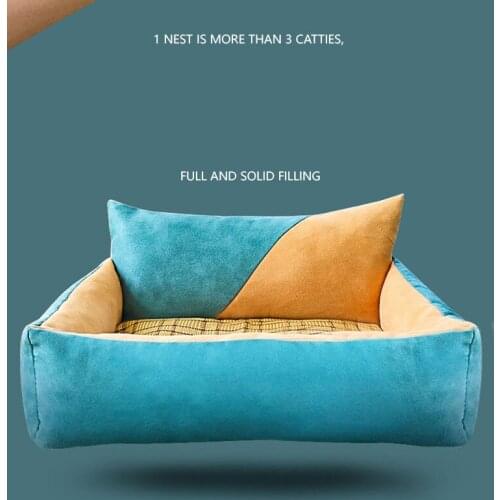 Doghouse Four Seasons Universal Removable and Washable Dog Bed Small Dog מיטה לכלב קטן Summer Sofa Pet Supplies Manta Perro