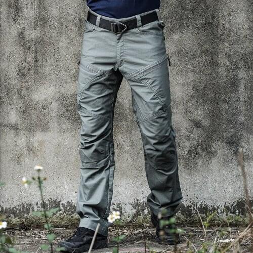 Military Army Pants Mens Urban Tactical Clothing Combat Trousers Multi Pockets Unique Casual Pants Ripstop Fabric
