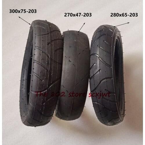 High Quality 270x47-203 Tyre 280x65-203 300x75-203 Inner Tube and Tyre Fits for Childrens Tricycle Baby Trolley Pneumatic Tire