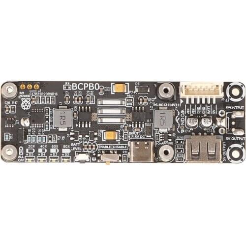 1S 26650 Lithium Battery Charging and Protection Board w 5V Boost Circuit for RPi Zero