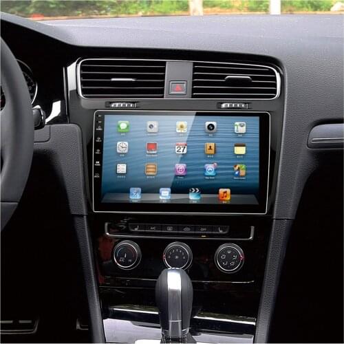 10.1 Inch Car Fascia For VW Golf 7 Fascias Audio Fitting Adaptor Panel Frame Car DVD Frame Dashboard