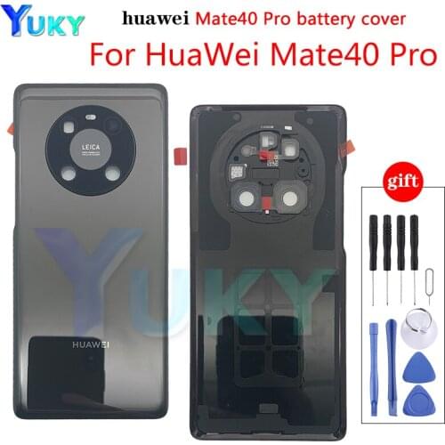 100% Original huawei Mate40 pro Battery Cover For Mate40 pro Replace the battery cover With camera cover Mate40 pro