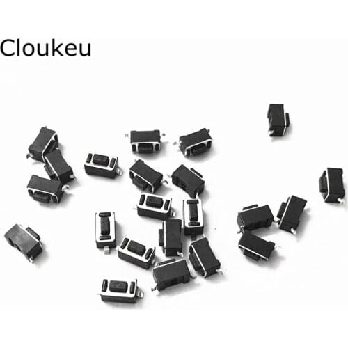 100Pcs Black 3*6*5mm SMD2 3x6x5 Touch micro Push Button Switch