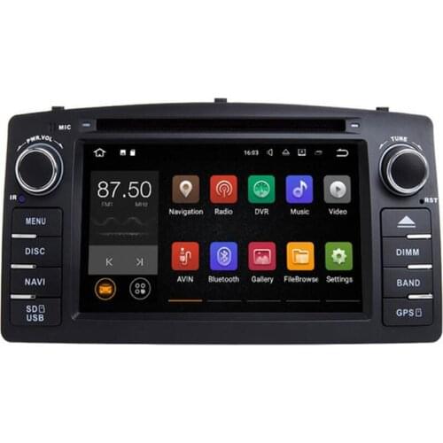 DSP Android 10 4G RAM 64G ROM 2 Din Car GPS For Toyota Corolla E120 BYD F3 multimedia player radio stereo auto touch screen
