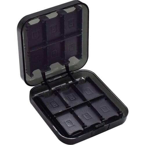 Bevigac ABS Storage Box 24slot 24 solt Shell Carrying Case Holder Organizer Accessories for Nintendo Nintend Switch NS NX Cards