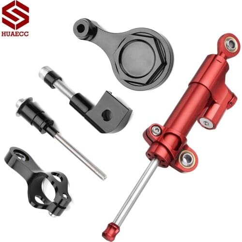 Motorcycle Damper Steering for Yamaha R1 R6 2006-2017 Stabilize Safety Control with Mounting Holder YZF