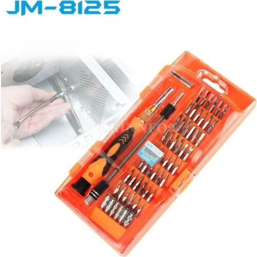 DHL 20Set Electric 54 in 1 Precision Screwdriver Cellphone PC Repair Tool (Size: JM-8125)
