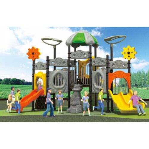 Exported to Costa Rica EN1176 Certificated Outdoor Play Structure 20 Years' Manufacturer HZ-C010