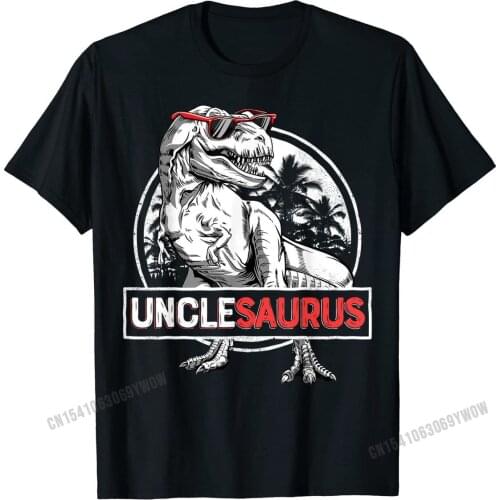 Unclesaurus T shirt T rex Uncle Saurus Dinosaur Men Boys Cotton Men Top T-shirts Printed Tops & Tees Prevalent Printing