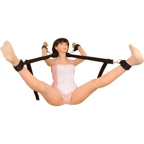 Bondage Boutique Sponge Sex Position Restraint with Cuffs Open Leg & Handcuffs BDSM Sex Bondage Restraints Fetish Kit for Couple