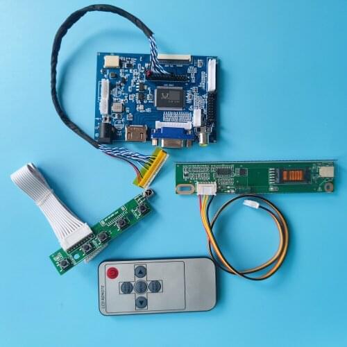 Kit for N156B3-L01/L02/L03/L04/L0A/L0B 1366X768 LCD remote AV 2AV HDMI VGA Controller Board Screen driver panel monitor