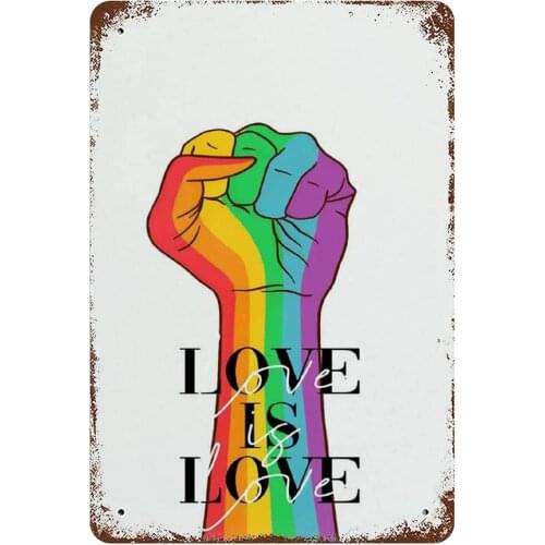 1997 Gay Pride LGBT Plaque Poster for Cafe Bar Pub Beer Wall Decor Art Tin Sign Group Therapy Practiced Here Vintage Metal Tin