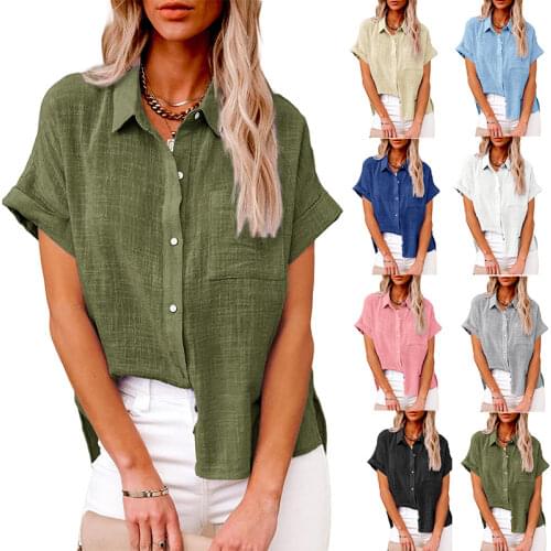 LINLING Women's Short Shirts