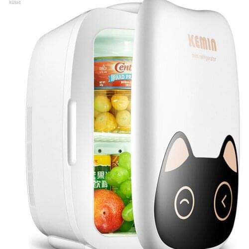 12V 220V Cute Mini Refrigerator Domestic Refrigeration Portable Fridge Home Refrigerator Mini Fridges Fridge