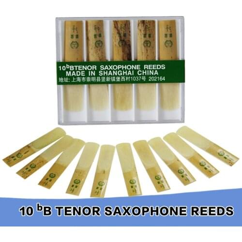 NEW 2 1/2 10 bB Tenor Saxophone Reeds Set 10 pcs/box