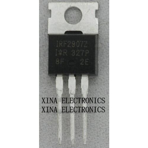 IRF2907ZPBF IRF2907Z IRF2907 75V 160A 300W TO-220 ROHS ORIGINAL 10PCS/lot Free Shipping Electronics composition kit