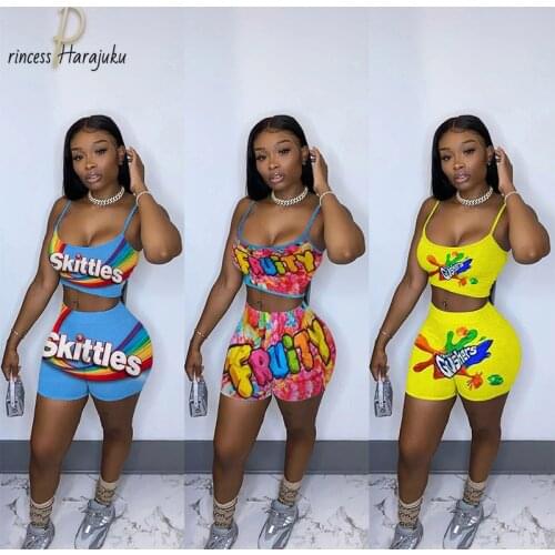 Customized Two Piece Set Fitness Running Breathable Piece Pants Set Women Outfits Summer Sport Clothes Plus Size Party Short Set
