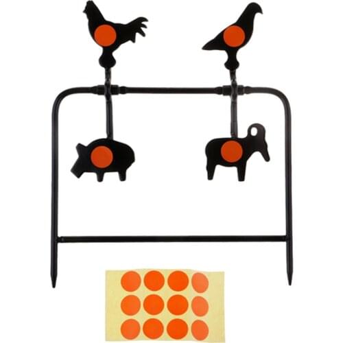 Stainless Steel Shooting Targets Animal Silhouette Target Thick 2mm