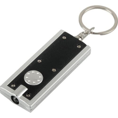 1 PC Mini Portable Micro Super Bright Light LED Camping Flashlight KeyRing Keychain Torch Lamp P0.2