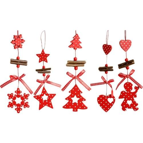 1Pcs Merry Christmas Santa Claus Pendant Ornaments Xmas Festival Party Novelty Home Decoration Christmas Xmas Tree Decoration