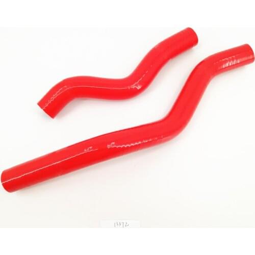 2pcs Silicone Radiator Coolant Hose Kit For Honda Civic D17 1.7L 2001 2002 2003 2004 2005